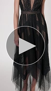 Amazon.com: BCBGMAXAZRIA Women's Flowy Lace Cocktail Dress